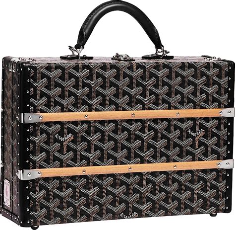 Goyard Black 'Palace MM' Trunk Box 